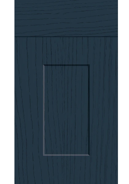 Carrick Paint Flow Matt Indigo Blue kitchen cupboard door
