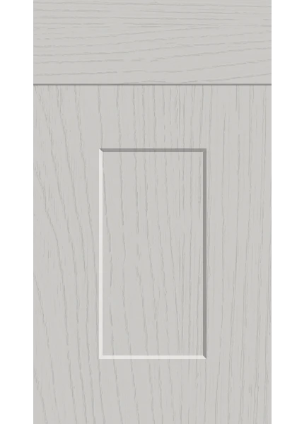 Carrick Paint Flow Matt Light Grey kitchen cupboard door