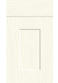 Carrick Paint Flow Matt White kitchen cupboard door