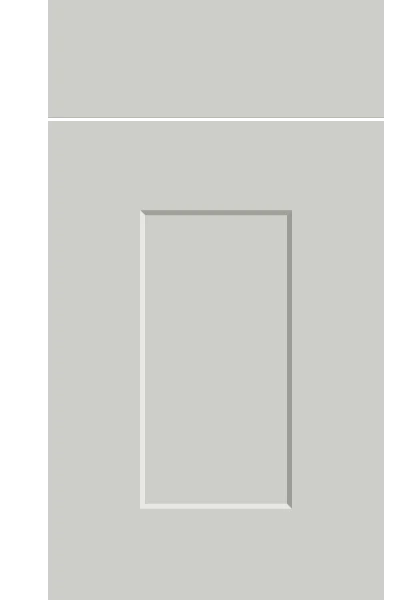 Carrick Satin White kitchen cupboard door