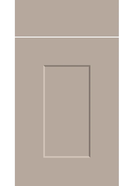 Carrick Supermatt Cashmere kitchen cupboard door