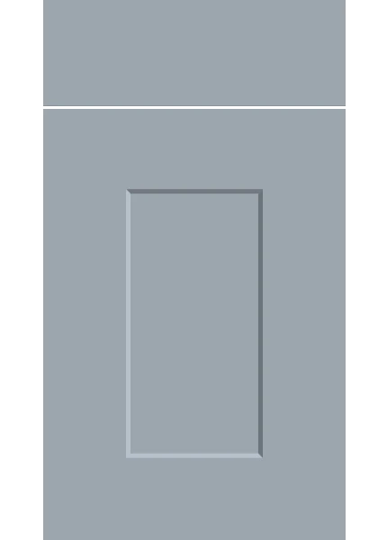 Carrick Supermatt Denim kitchen cupboard door