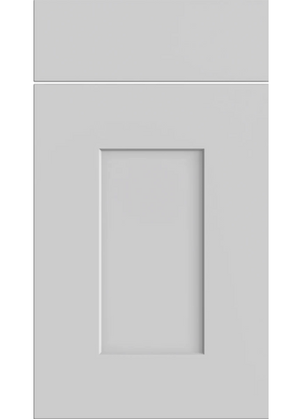 Carrick shaker kitchen door in Supermatt Dove Grey