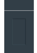 Carrick Supermatt Indigo Blue kitchen cupboard door