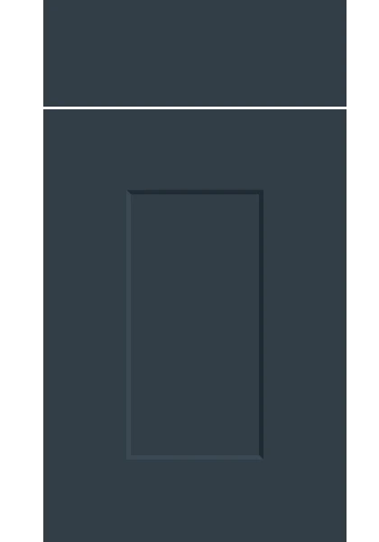 Carrick Supermatt Indigo Blue kitchen cupboard door