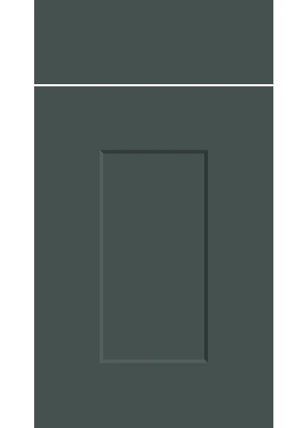 Carrick Supermatt Kombu Green kitchen cupboard door