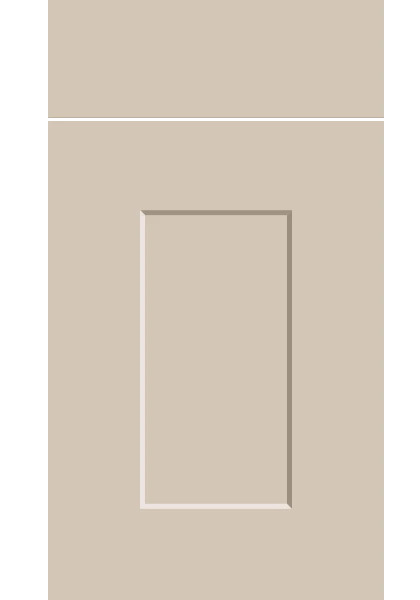 Carrick Supermatt Macademia kitchen cupboard door
