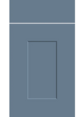 Carrick Supermatt Misty Blue kitchen cupboard door
