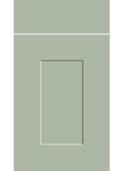 Carrick Supermatt Sage Green kitchen cupboard door