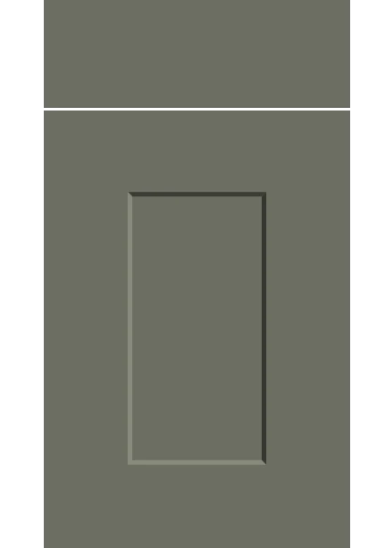 Carrick Supermatt Smoke Green kitchen cupboard door