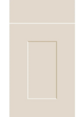 Carrick Supermatt Taupe Grey kitchen cupboard door