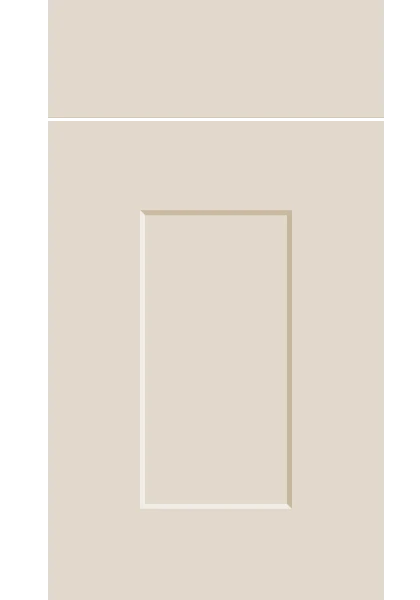 Carrick Supermatt Taupe Grey kitchen cupboard door