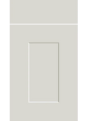 Carrick Supermatt White Grey kitchen cupboard door