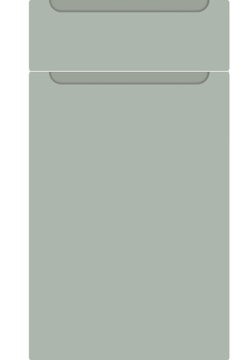 Chelsea Handleless kitchen door and drawer front in Matt Pistachio