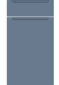 Chelsea Supermatt Misty Blue kitchen cupboard door
