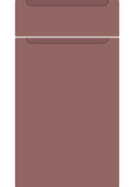Chelsea Supermatt Rusty Red kitchen cupboard door