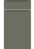 Chelsea Supermatt Smoke Green kitchen cupboard door