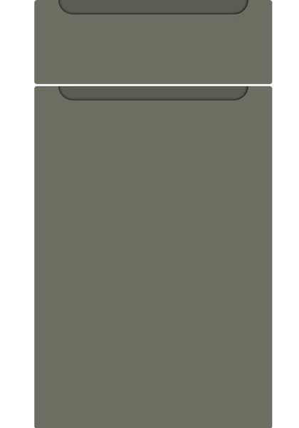 Chelsea Supermatt Smoke Green kitchen cupboard door