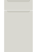 Chelsea Supermatt White Grey kitchen cupboard door