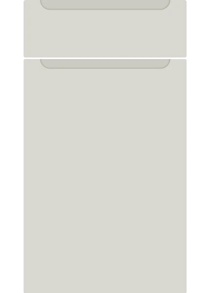 Chelsea Supermatt White Grey kitchen cupboard door