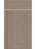 Dalton Grey Vicenza Oak kitchen cupboard door