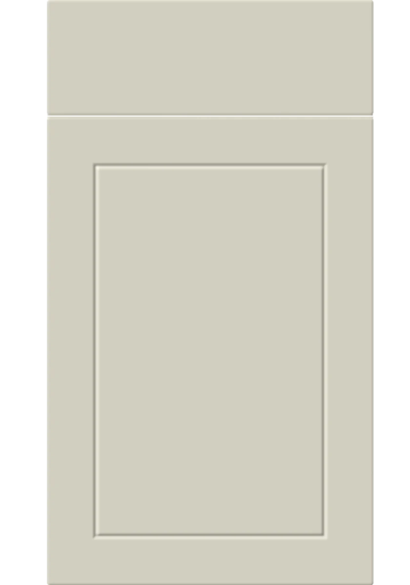 Dalton Grooved kitchen door and drawer front in Matt Mussel