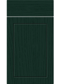 Dalton Paint Flow Matt Fir Green kitchen cupboard door
