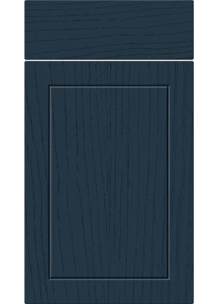 Dalton Paint Flow Matt Indigo Blue kitchen cupboard door