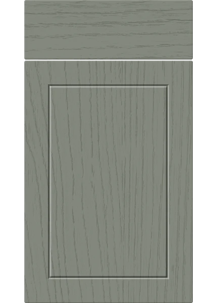 Dalton Paint Flow Matt Sage Green kitchen cupboard door