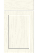 Dalton Paint Flow Matt White kitchen cupboard door
