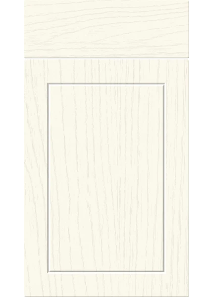 Dalton Paint Flow Matt White kitchen cupboard door