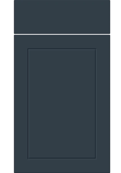Dalton Supermatt Indigo Blue kitchen cupboard door