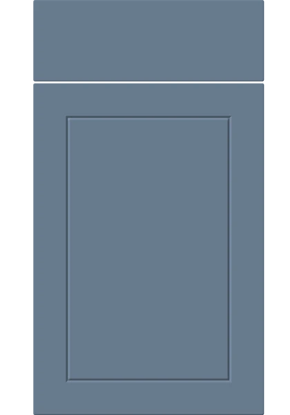 Dalton Supermatt Misty Blue kitchen cupboard door