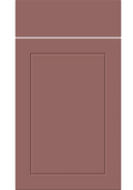 Dalton Supermatt Rusty Red kitchen cupboard door