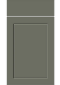 Dalton Supermatt Smoke Green kitchen cupboard door
