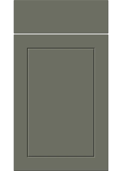 Dalton Supermatt Smoke Green kitchen cupboard door