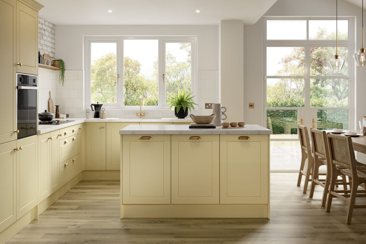 Kitchen with Dalton Supermatt Vanilla doors