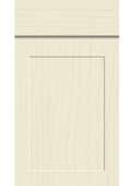 Elland Paint Flow Matt Cream kitchen cupboard door
