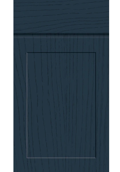 Elland Paint Flow Matt Indigo Blue kitchen cupboard door