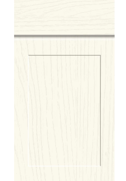 Elland Paint Flow Matt White kitchen cupboard door