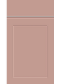 Elland Supermatt Blush Pink kitchen cupboard door