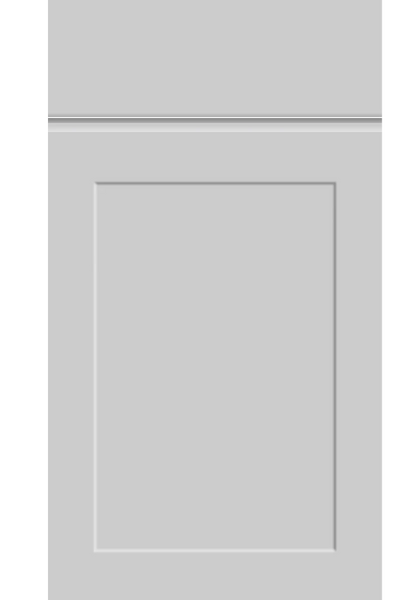 Elland shaker kitchen door in Supermatt Dove Grey