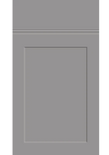 Elland Supermatt Dust Grey kitchen cupboard door