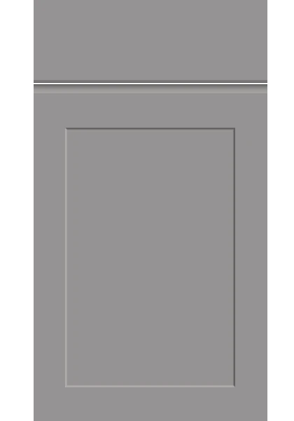 Elland Supermatt Dust Grey kitchen cupboard door