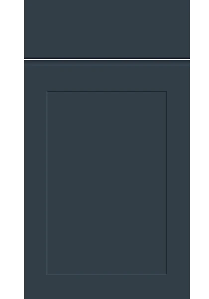 Elland Supermatt Indigo Blue kitchen cupboard door
