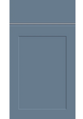 Elland Supermatt Misty Blue kitchen cupboard door