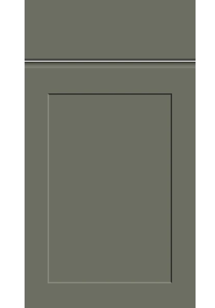 Elland Supermatt Smoke Green kitchen cupboard door