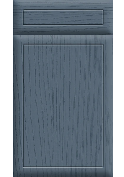 Euroline Paint Flow Matt Colonial Blue kitchen cupboard door