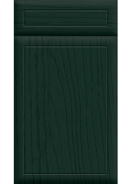 Euroline Paint Flow Matt Fir Green kitchen cupboard door