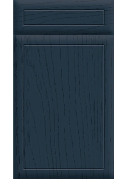 Euroline Paint Flow Matt Indigo Blue kitchen cupboard door